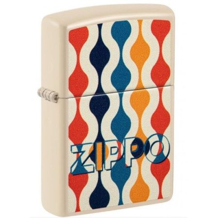 ENCENDEDOR ZIPPO SAND COLOR RETRO DESIGN ORIGINAL LOGO