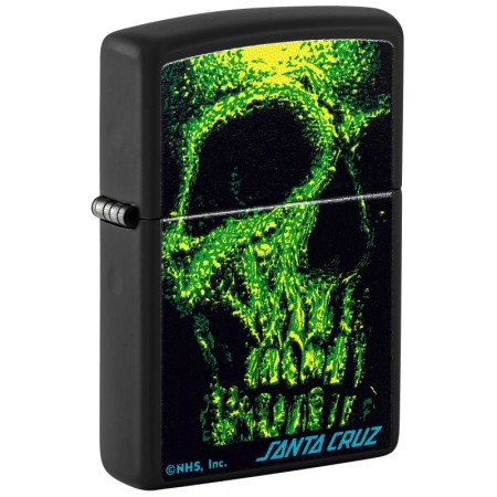 ENCENDEDOR ZIPPO SKULL SANTA CRUZ 218
