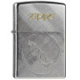 ENCENDEDOR ZIPPO WOLF STAINLESS STEEL