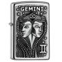 ENCENDEDOR ZIPPO ZODIACO GEMINI EMBLEM
