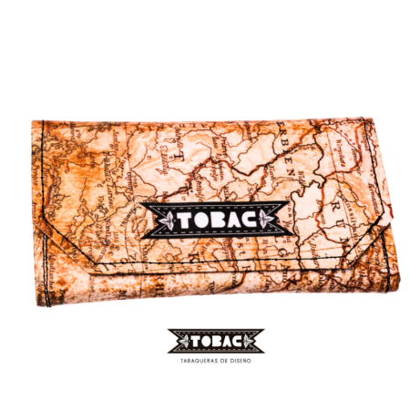 TABAQUERA TOBAC WANDERLUST IMANTADA 14X8 PARA TABACO DE LIAR