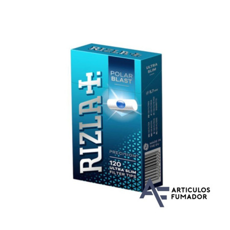 CAJITA FILTROS RIZLA POPPATIPS CRUSHBALL MENTA-FRESH 120