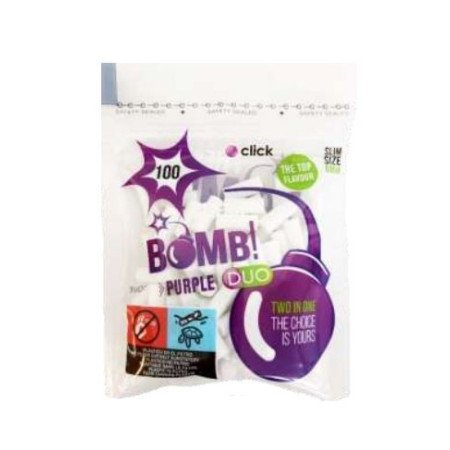 FILTROS 6 MM FRESH BOMB PURPLE DUO CON 100 uds
