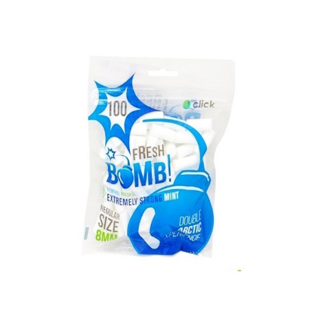 FILTROS 8MM FRESH BOMB DUO STRONG MINT CON 100 uds