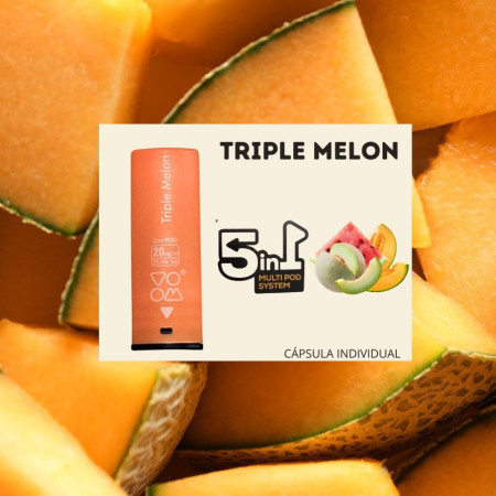 CAPSULAS 5en1 MULTIVOOM TRIPLE MELON Unds