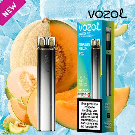 KIT STARTER TRIPLE MELON 20MGML NTC PRECARGADAS VOZOL SWITCH PRO