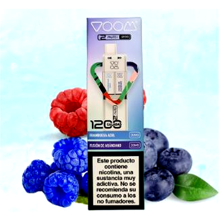 VOOM 2 en 1 MULTI FRAMBUESA AZUL Y FUSION DE ARANDANOS