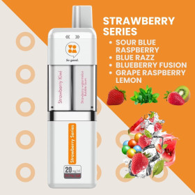 VOOM 4 en 1 STRAWBERRY SERIES MULTI POD SYSTEM 2400 CALADAS
