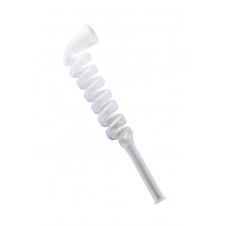 Pipa de cristal espiral 16 cm.