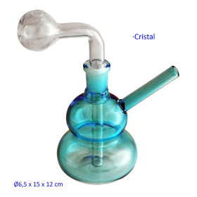 15 cm. Bong de cristal