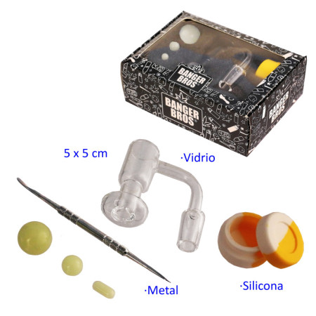 Set de Banger de cristal 5 cm.