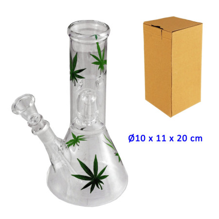20 cm. Bong de cristal