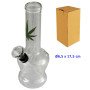 17,5 cm. Bong de cristal