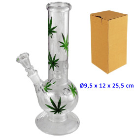 25,5 cm. Bong de cristal