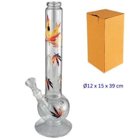 39 cm. Bong de cristal