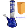 30,5 cm. Bong de cristal azul
