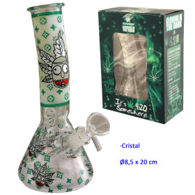 20 cm. Bong de cristal