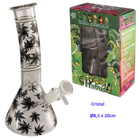 20 cm. Bong de cristal