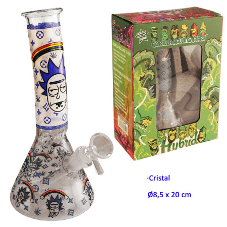 20 cm. Bong de cristal
