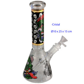 25 cm Bong de cristal