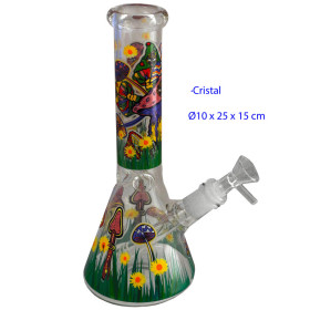 25 cm Bong de cristal
