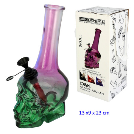 23 cm. Bong de cristal