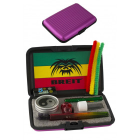 SET DE PIPA BREIT EN ESTUCHE CON ACCESORIOS 420 HOUR