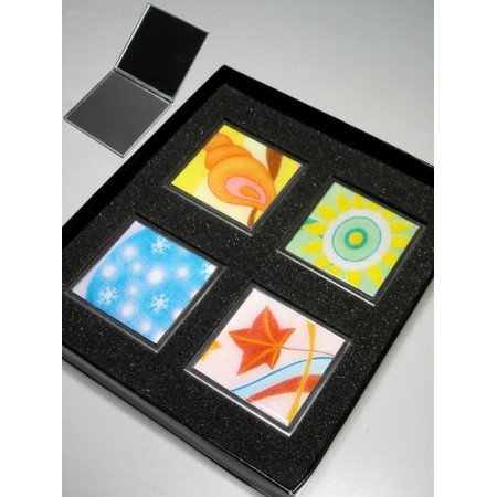 Set  4  Espejos  modelo  Exy-Si921/4