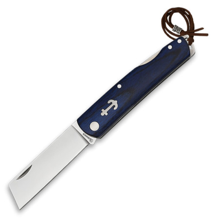 7,5  cm.  Navaja  Albainox  marinera  con  mango  stamina  azul