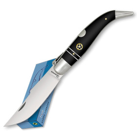 6,5  cm.  Navaja  Albainox  con  mango  stamina  negra