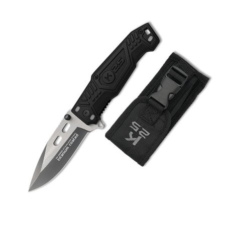 7,8  cm.  Navaja  Albainox  K25  táctica  hoja  mixta