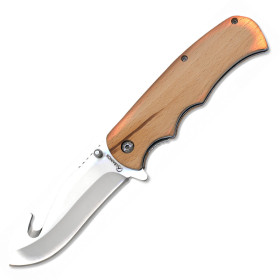 8,7  cm.  hoja  navaja  Albainox  Skinner  madera  natural