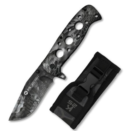 8,6  cm.  hoja  Navaja  K25  Phyton  camo