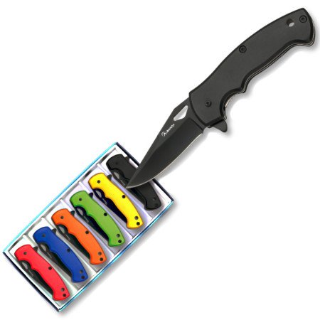 5,5  cm.  hoja  Set  6  Navajas  Albainox  Aluminio