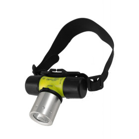 Linterna  frontal  submarina  verde  de  led