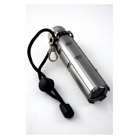 Linterna  Metal  En  Caja  (Bateria  Incl.)