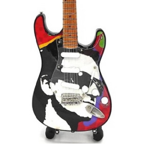 Guitarra  decorativa  en  miniatura  réplica  80´s