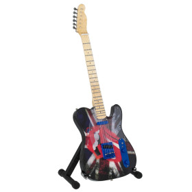 Guitarra  decorativa  en  miniatura  Rolling  Stones  II