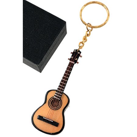Llavero  Guitarra  española  en  madera