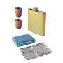 Pack  Licorera  6  oz  vasos  y  pitillera