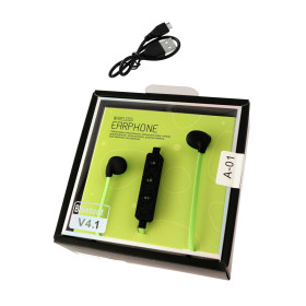 Auriculares  inalámbricos  verdes