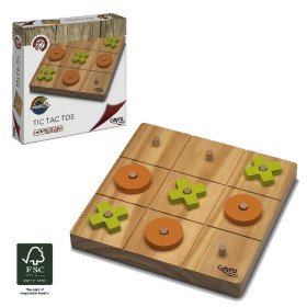 Tic  tac  toe  (3  en  raya)  de  madera