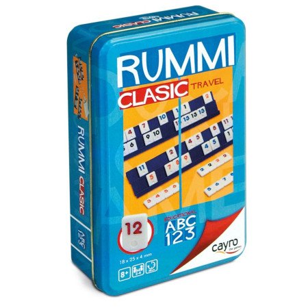 Rummi  en  caja  de  metal