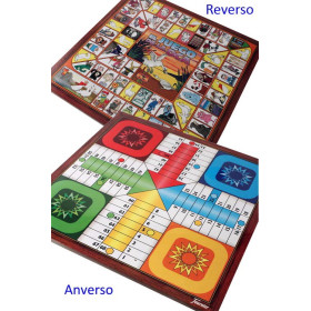 Fournier  Tablero  de  Parchís/Oca.  Para  4  jugadores.  Sin  fichas.