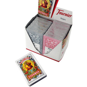 Caja  con  12  barajas  españolas  Fournier  12-50