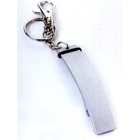Llavero-abrebotellas  metálico  con  estuche  47