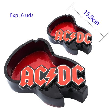 Expositor  con  6  ceniceros  AC/DC
