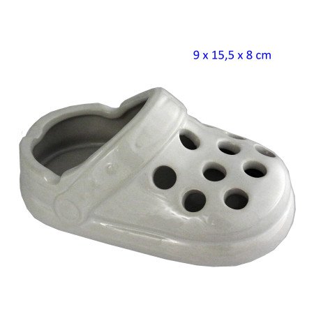 Cenicero  de  mesa  Chancla  blanco