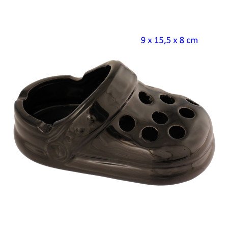 Cenicero  de  mesa  Chancla  negro