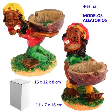 Cenicero  de  resina